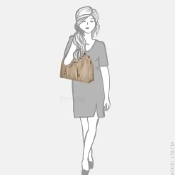 Shoppers^Firenze shopper taupe