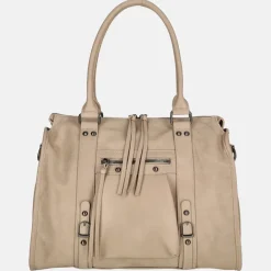 Shoppers^Firenze shopper taupe