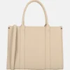 Shoppers^Firenze shopper tote bag L taupe