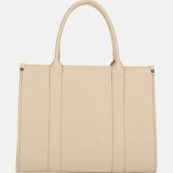Shoppers^Firenze shopper tote bag L taupe