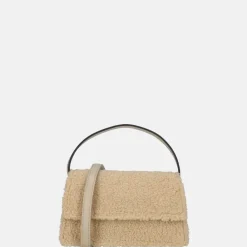 Crossbody Tassen^Firenze Teddy crossbody tas taupe