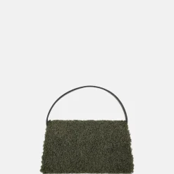 Crossbody Tassen^Firenze Teddy crossbody tas dark green
