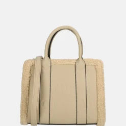 Handtassen^Firenze Teddy handtas taupe