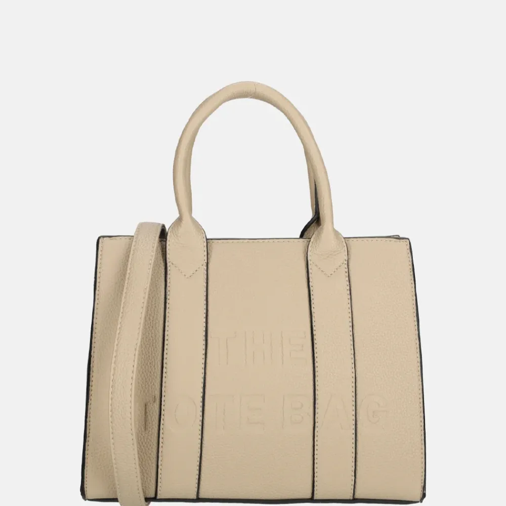Handtassen^Firenze Tote Bag handtas taupe