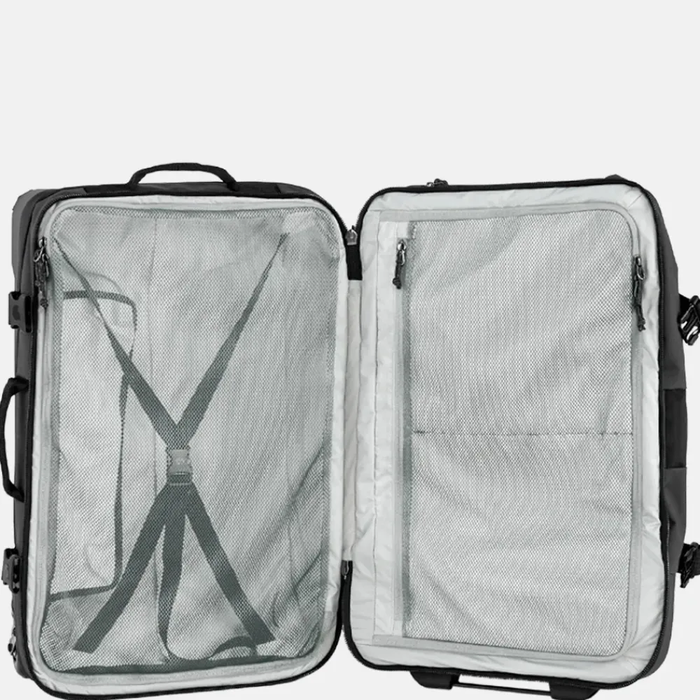 Reistassen Op Wielen^Fjallraven Farden reistas op wielen 75 liter coal black