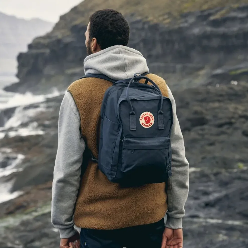 School Rugzakken | School Rugzakken^Fjallraven Kanken laptop rugzak 17 inch super grey