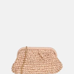 Clutches^Flora & Co clutch riet rose