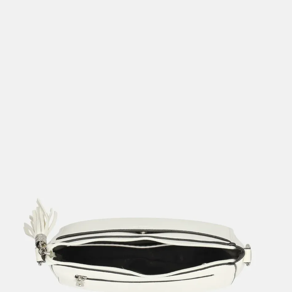 Crossbody Tassen^Flora & Co crossbody tas blanc