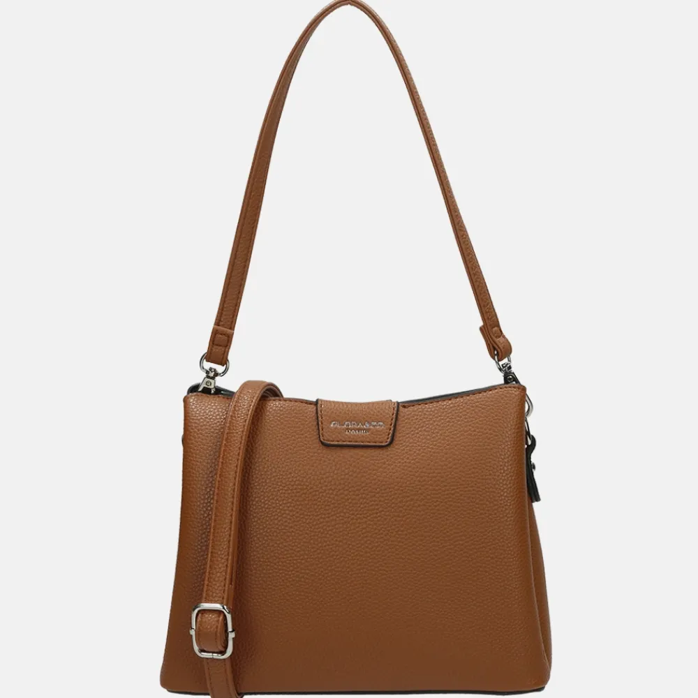 Crossbody Tassen^Flora & Co crossbody tas camel