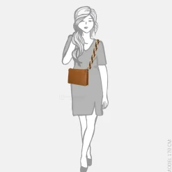 Crossbody Tassen^Flora & Co crossbody tas camel