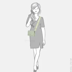 Crossbody Tassen^Flora & Co crossbody tas vert clair