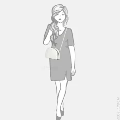 Crossbody Tassen^Flora & Co crossbody tas white