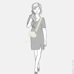 Crossbody Tassen^Flora & Co crossbody tas white