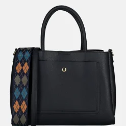 Handtassen^Flora & Co handtas blue