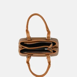 Handtassen^Flora & Co handtas camel