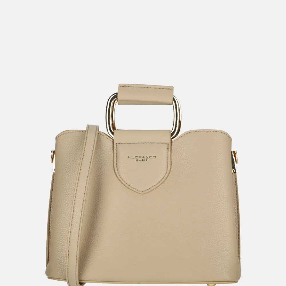 Handtassen^Flora & Co handtas S beige