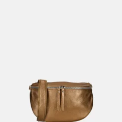Heuptasjes^Flora & Co heuptas metallic marron metalise