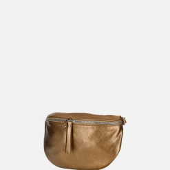 Heuptasjes^Flora & Co heuptas metallic marron metalise