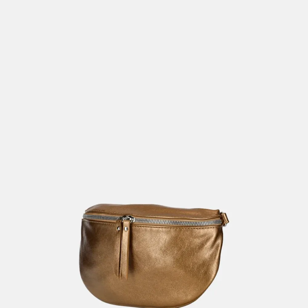 Heuptasjes^Flora & Co heuptas metallic marron metalise