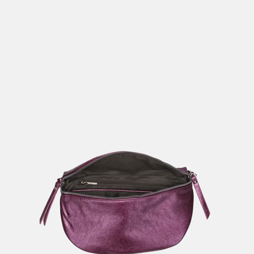Heuptasjes^Flora & Co heuptas metallic voilet fonce