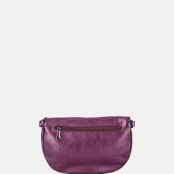 Heuptasjes^Flora & Co heuptas metallic voilet fonce