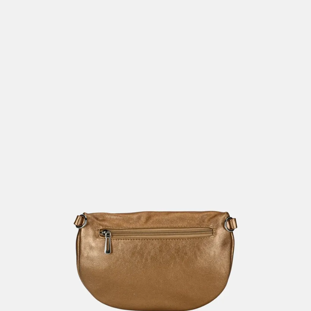 Heuptasjes^Flora & Co heuptas metallic marron metalise