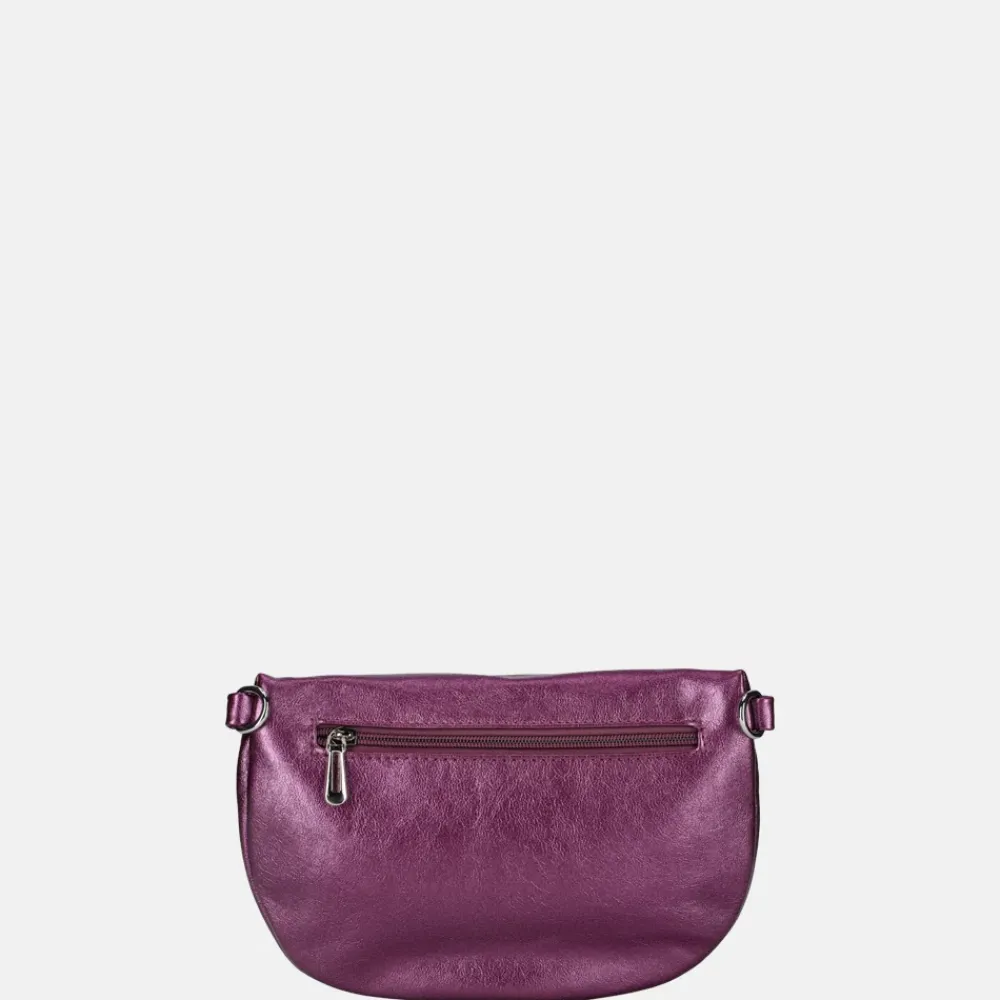 Heuptasjes^Flora & Co heuptas metallic voilet fonce