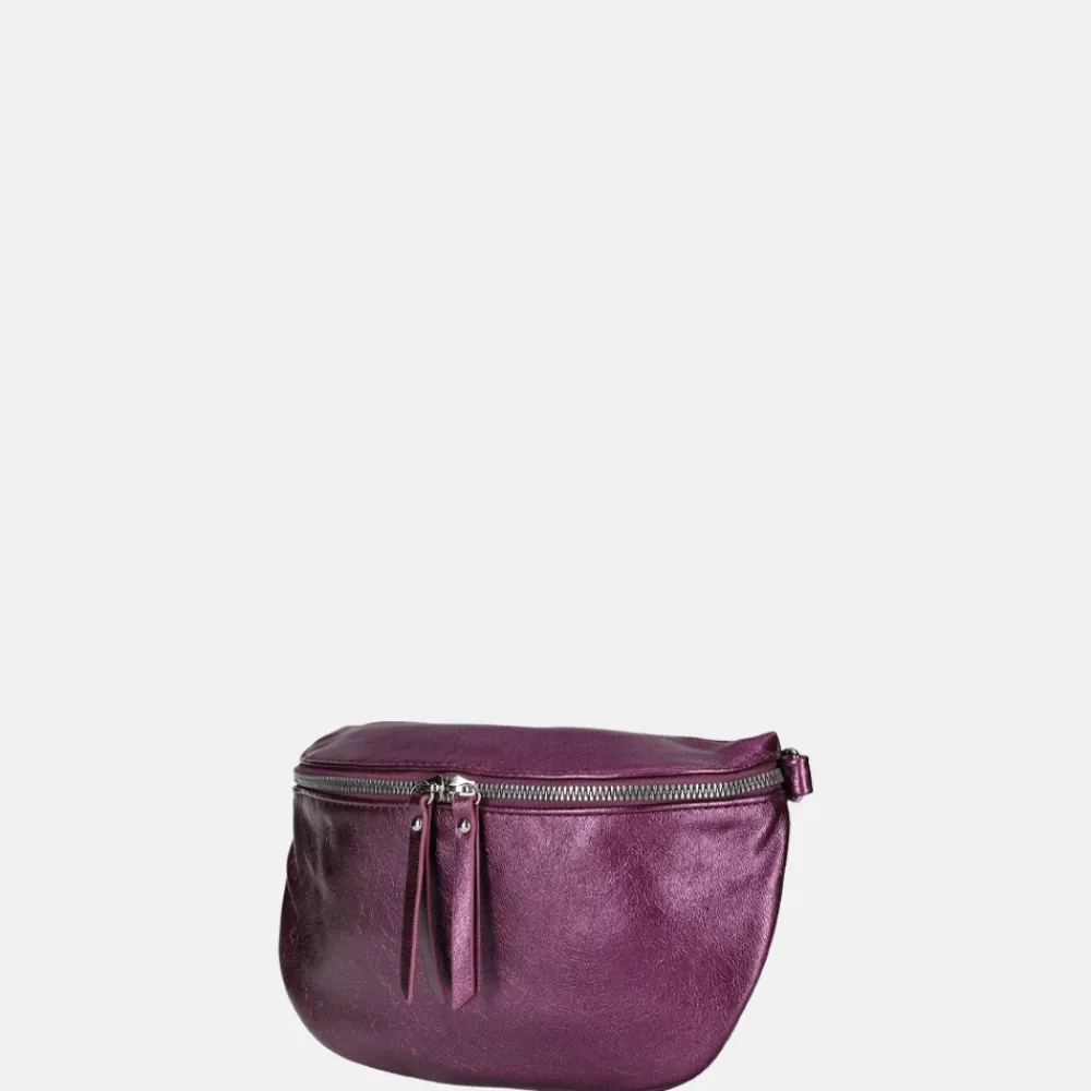 Heuptasjes^Flora & Co heuptas metallic voilet fonce