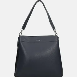 Schoudertassen^Flora & Co schoudertas fashionband navy