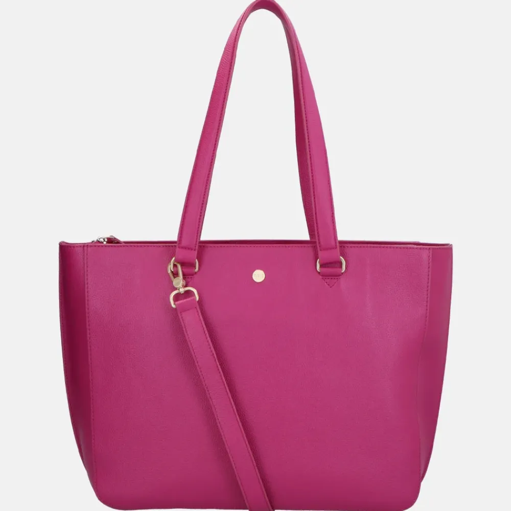 Dames Laptoptassen^FMME Caithy laptoptas 15 inch fuchsia