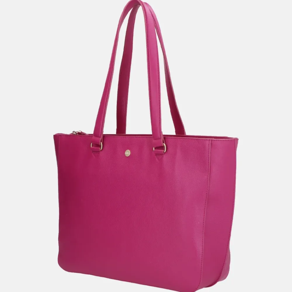 Dames Laptoptassen^FMME Caithy laptoptas 15 inch fuchsia