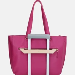 Dames Laptoptassen^FMME Caithy laptoptas 15 inch fuchsia