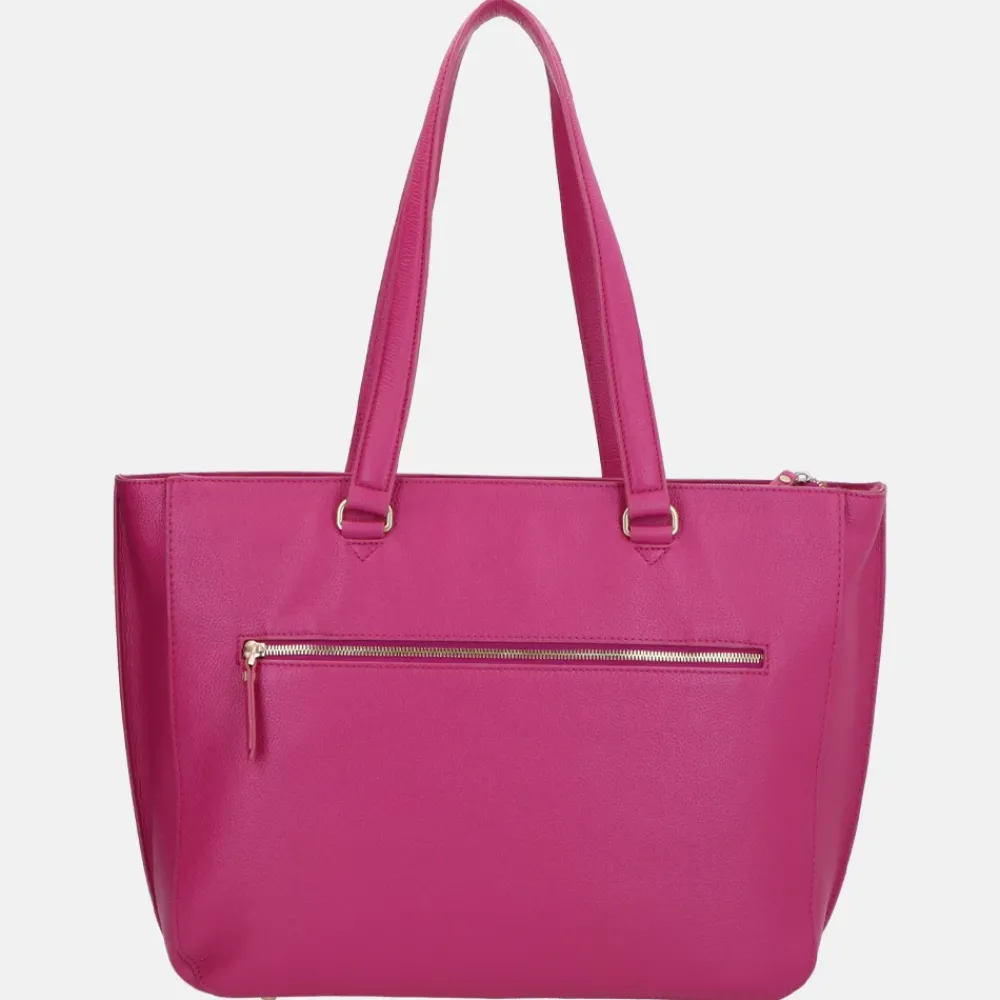 Dames Laptoptassen^FMME Caithy laptoptas 15 inch fuchsia