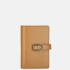 Dames Portemonnees^Furla Flow compact portemonnee S brandy