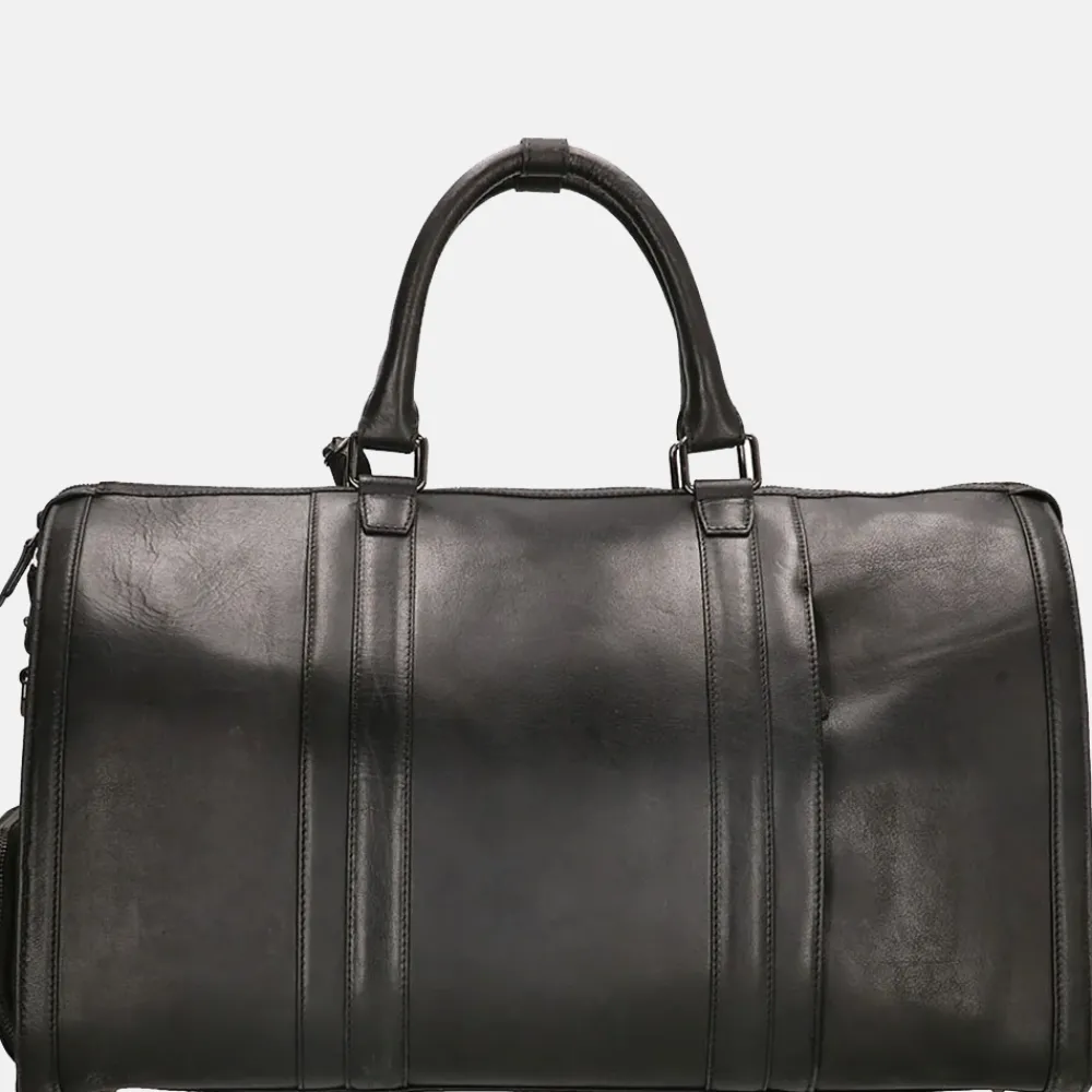 Weekendtassen | Reistassen Zonder Wielen^Genicci Charles weekendtas 55 cm zwart