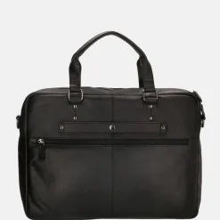 Heren Laptoptassen^Genicci Leo laptoptas 15 inch black