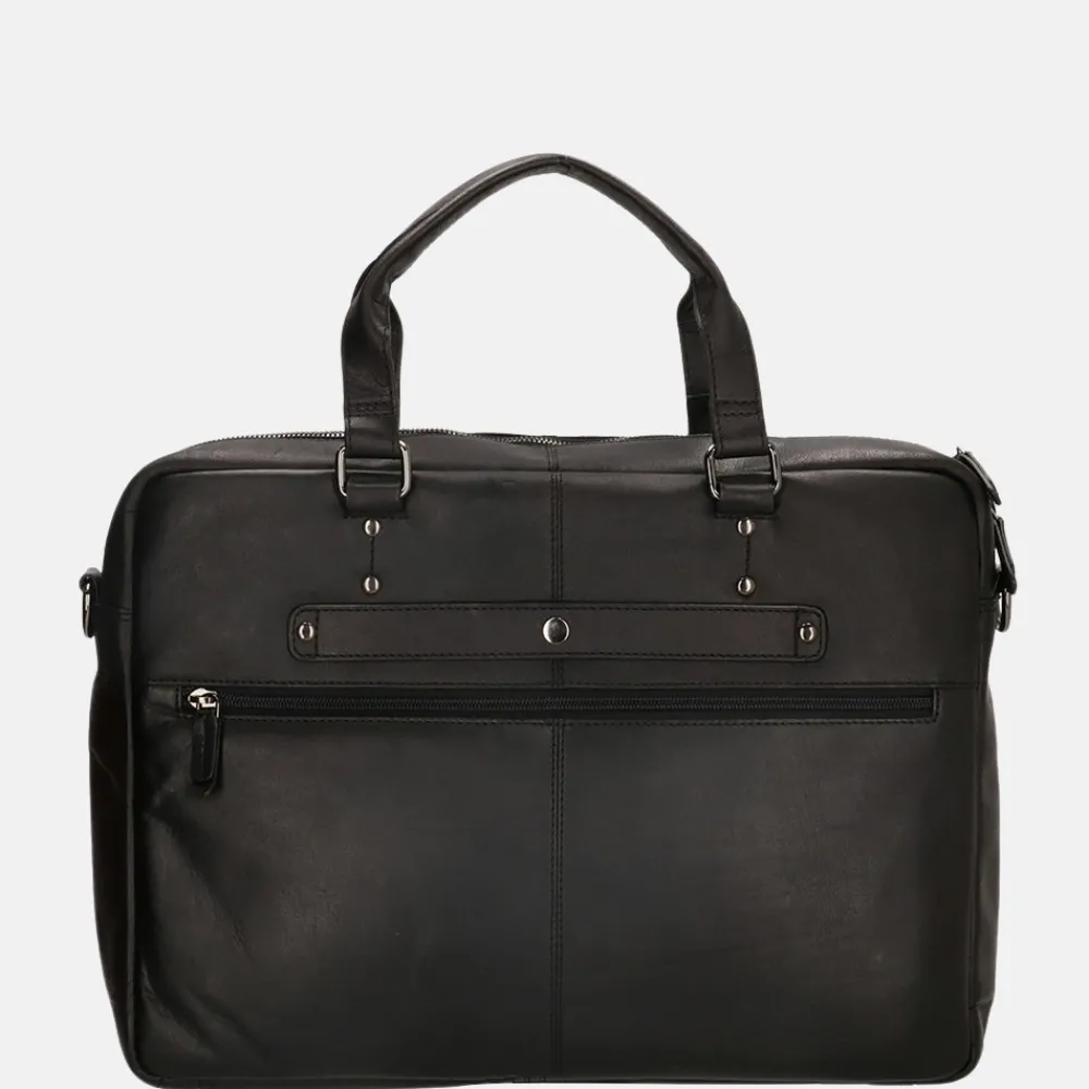 Heren Laptoptassen^Genicci Leo laptoptas 15 inch black