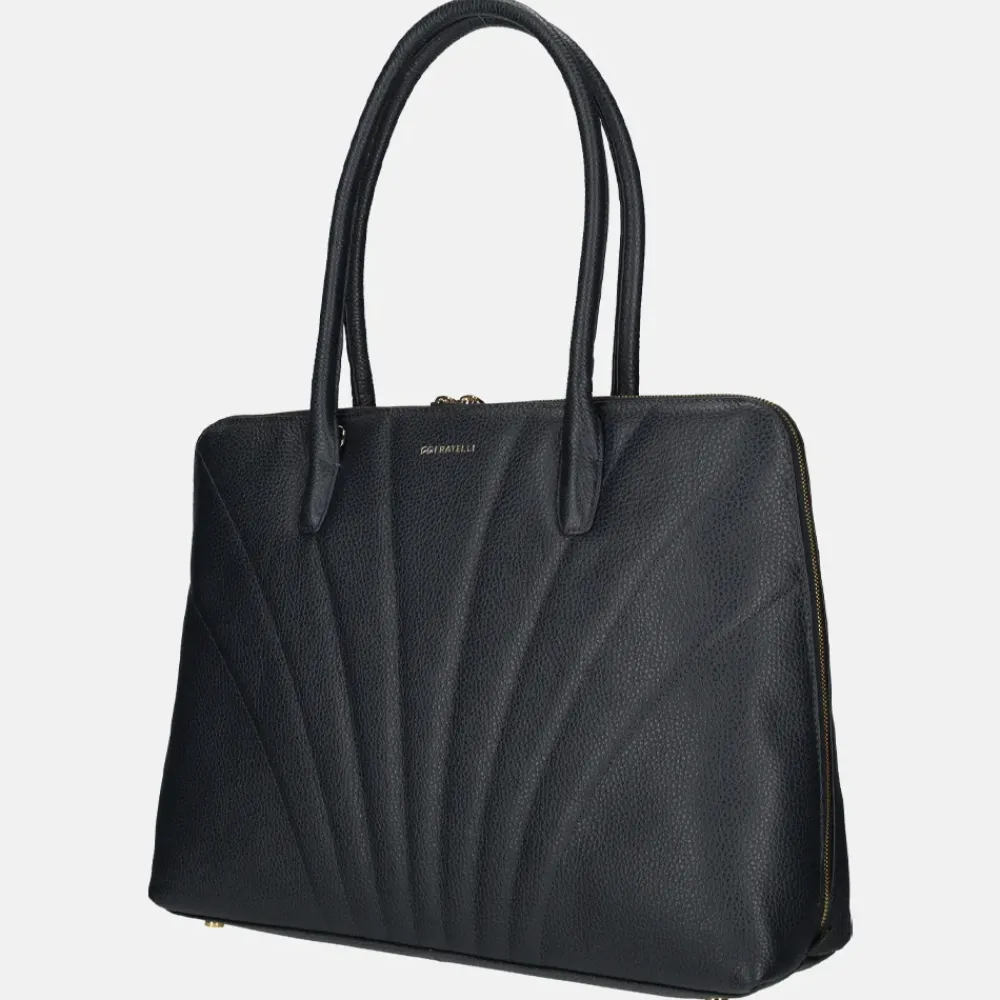 Dames Laptoptassen^Gigi Fratelli Charleston laptoptas 13 inch navy