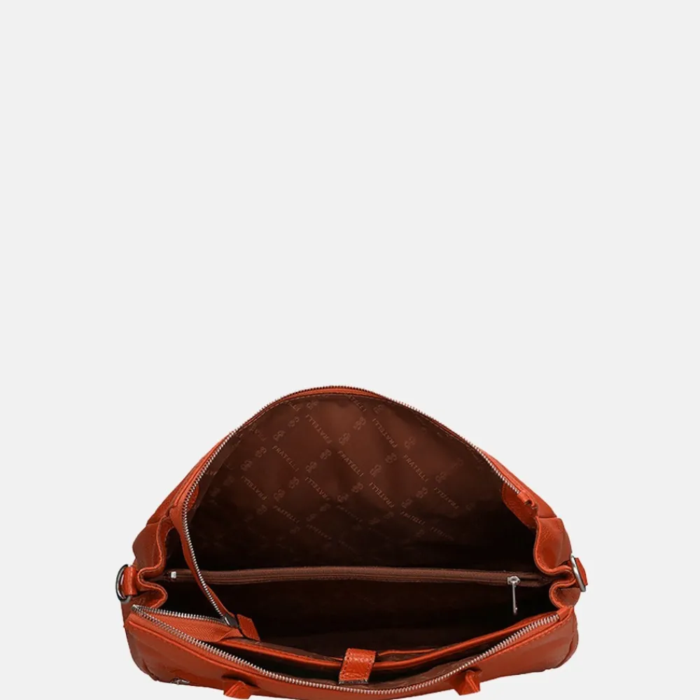 Shoppers^Gigi Fratelli Romance Business shopper orange