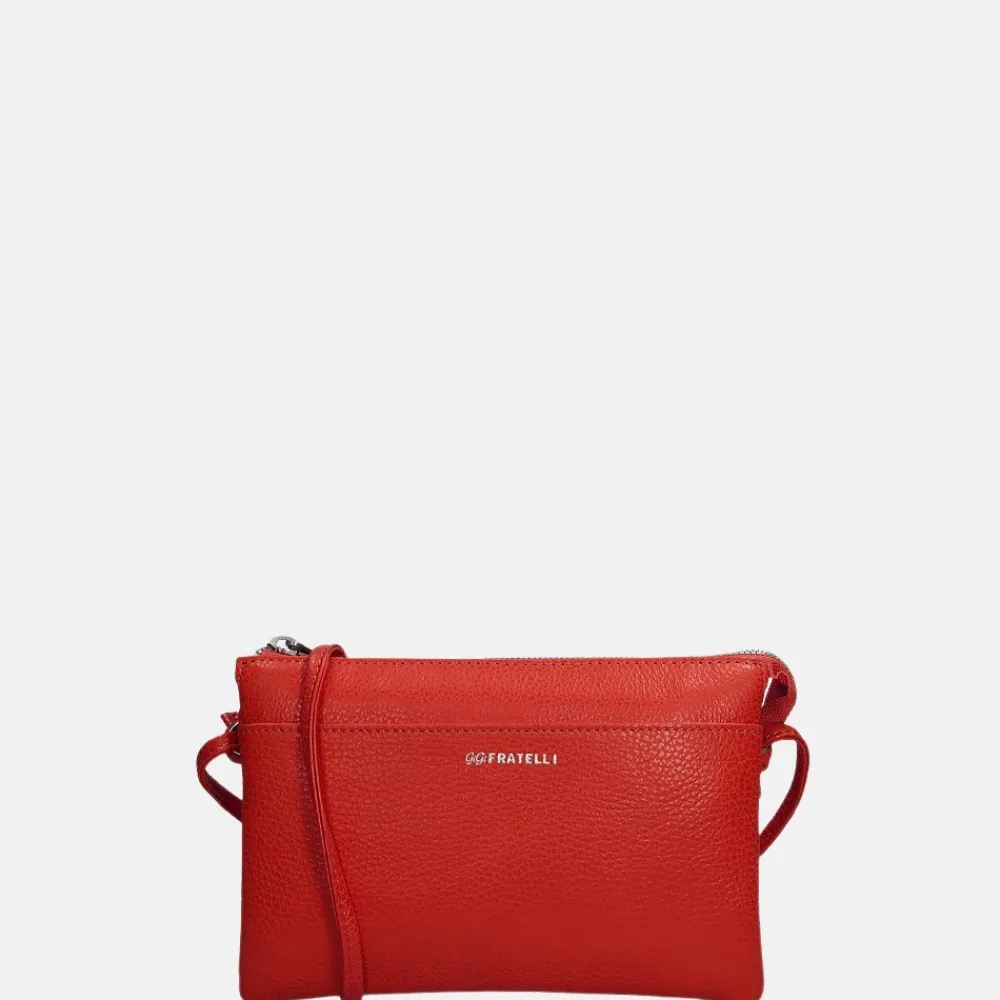 Crossbody Tassen^Gigi Fratelli Romance crossbody tas red