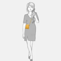 Crossbody Tassen^Gigi Fratelli Romance crossbody tas yellow gold