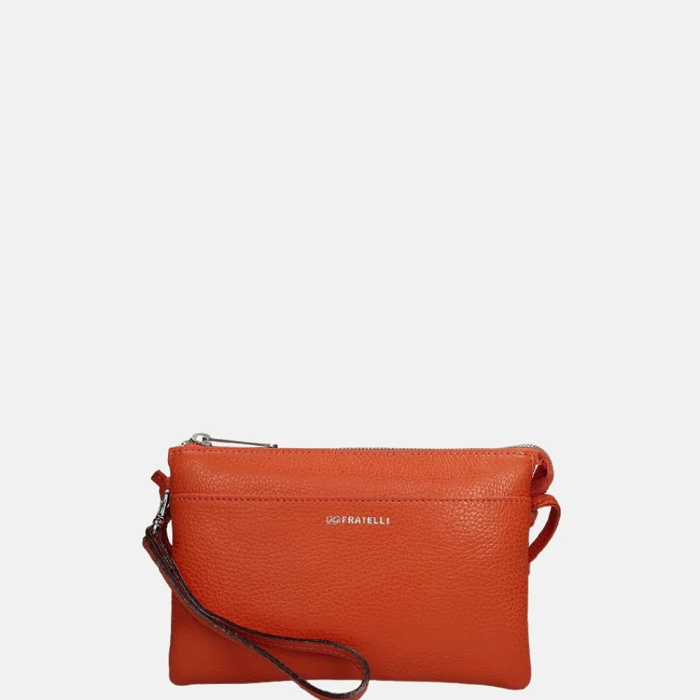 Crossbody Tassen^Gigi Fratelli Romance crossbody tas orange