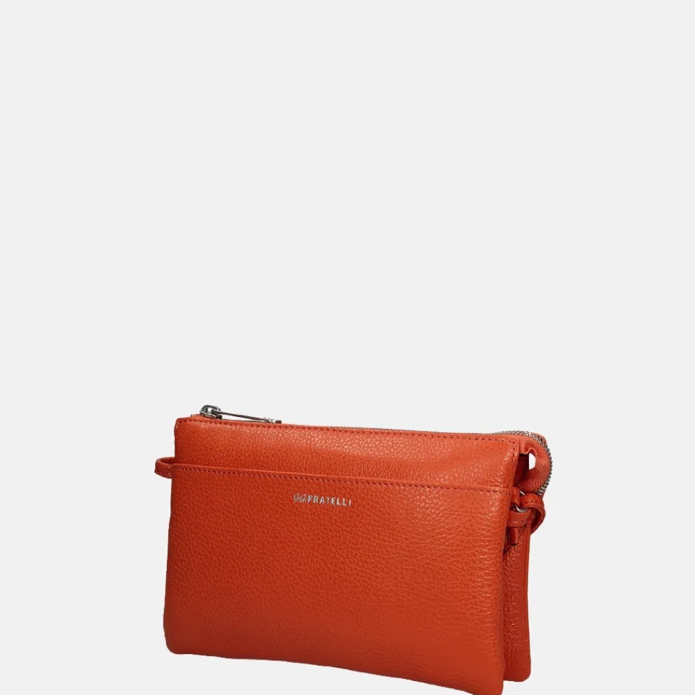 Crossbody Tassen^Gigi Fratelli Romance crossbody tas orange