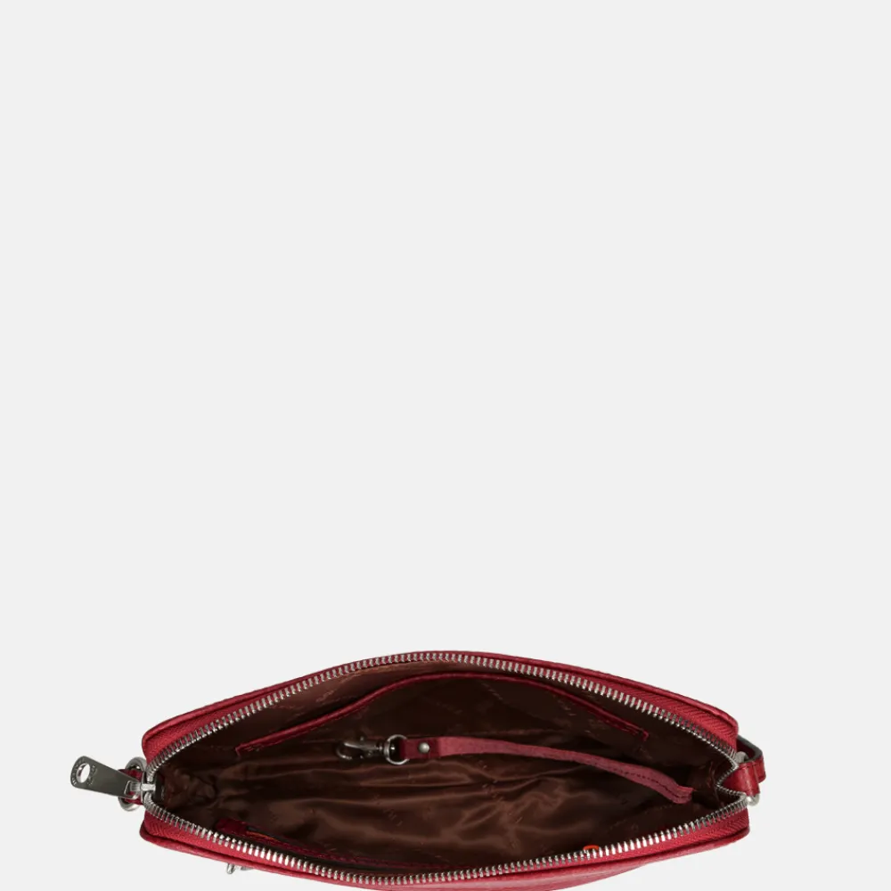 Crossbody Tassen^Gigi Fratelli Romance crossbody tas red