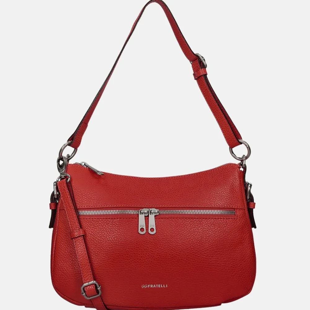 Schoudertassen^Gigi Fratelli Romance schoudertas red