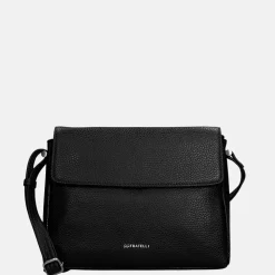Schoudertassen^Gigi Fratelli Romance schoudertas black