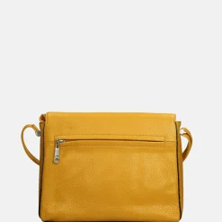 Schoudertassen^Gigi Fratelli Romance schoudertas yellow gold