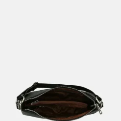 Schoudertassen^Gigi Fratelli Romance schoudertas black