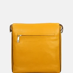 Schoudertassen^Gigi Fratelli schoudertas yellow gold