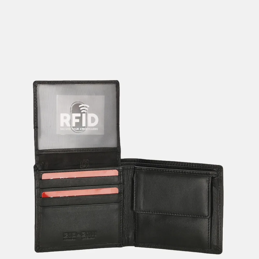 Heren Portemonnees | Gepersonaliseerde Portemonnees^Gio Gini billfold black